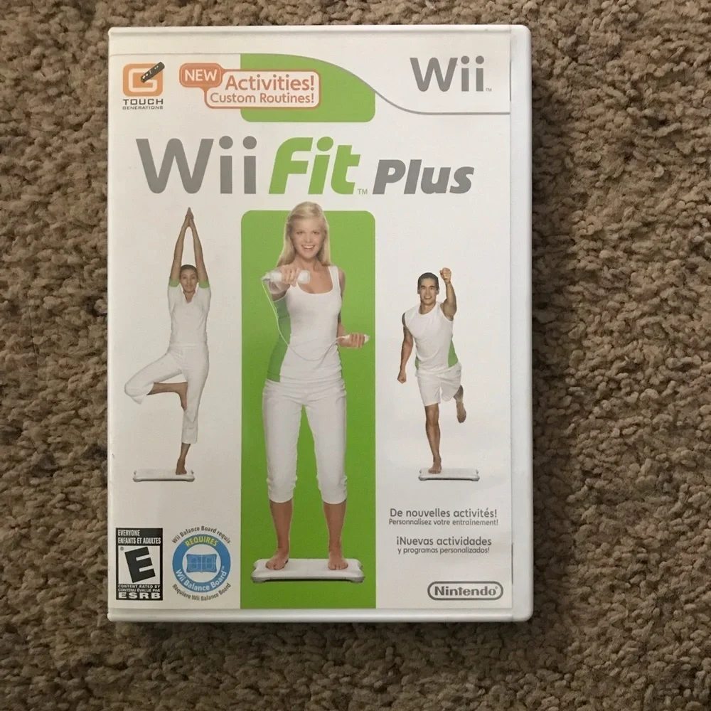 Wii Fit plus video game